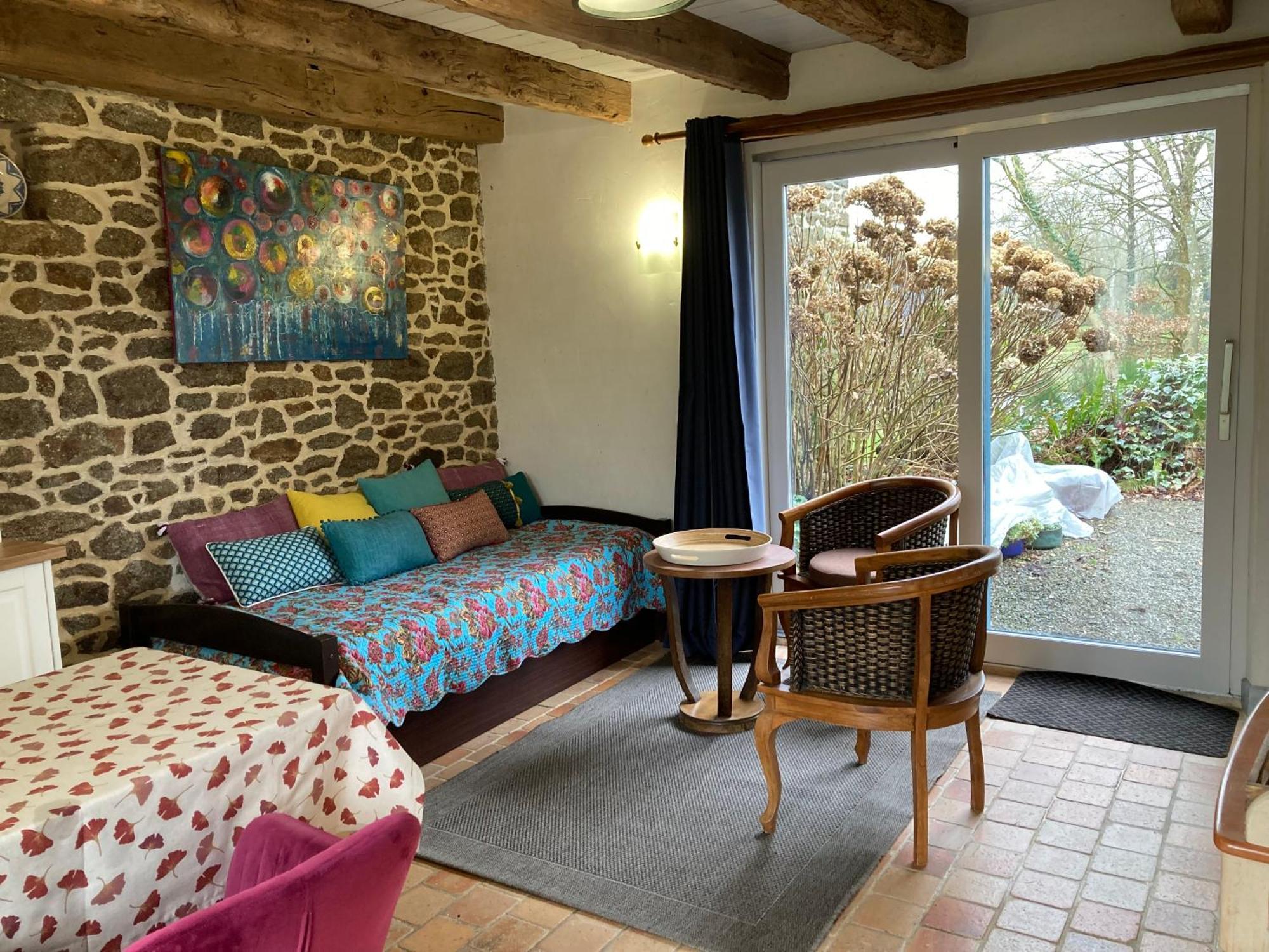 Au Pont Ricoul Bed & Breakfast Saint-Pierre-de-Plesguen Екстериор снимка